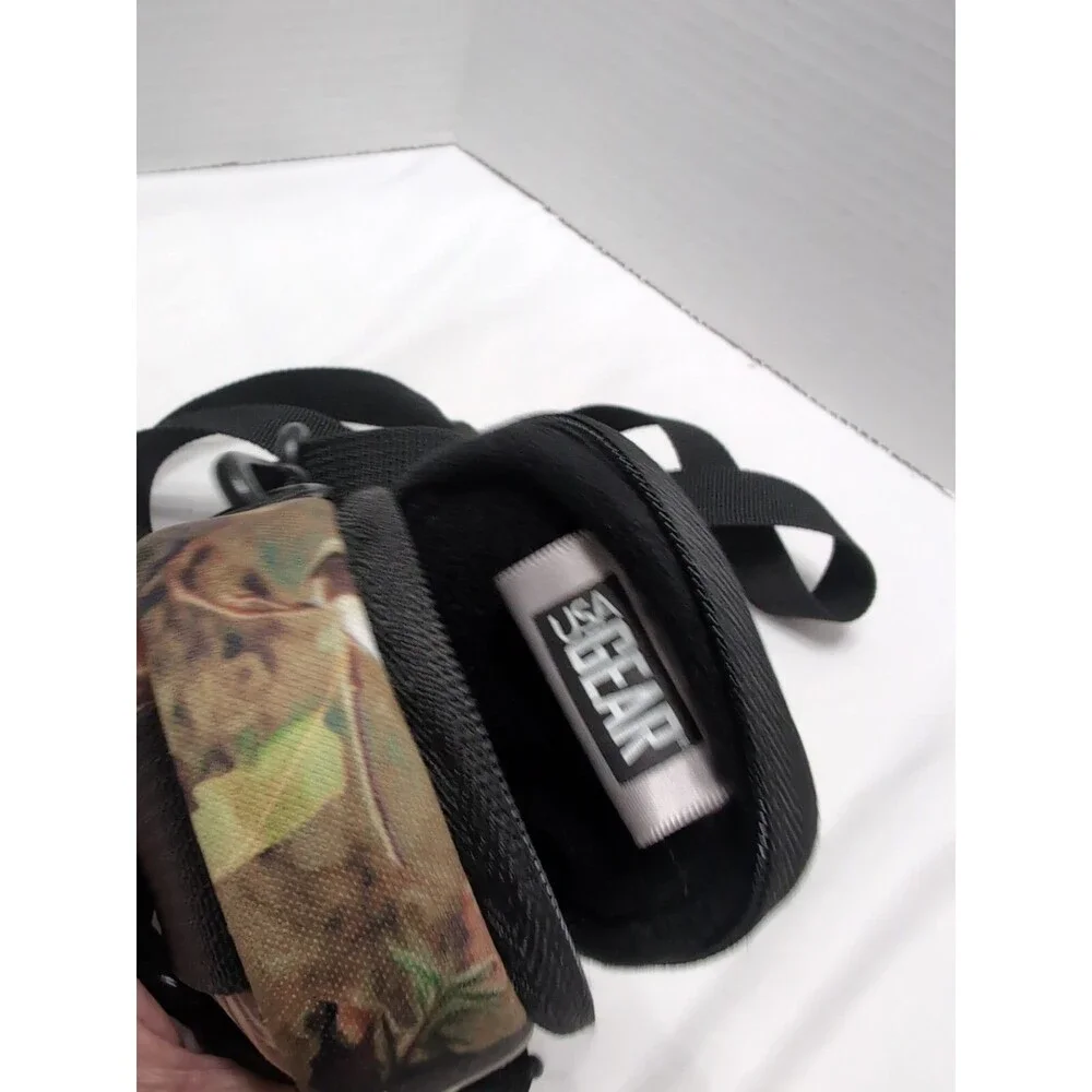 USA Gear Compact Camera Case Bag Camo Design storage case Crossbody small
